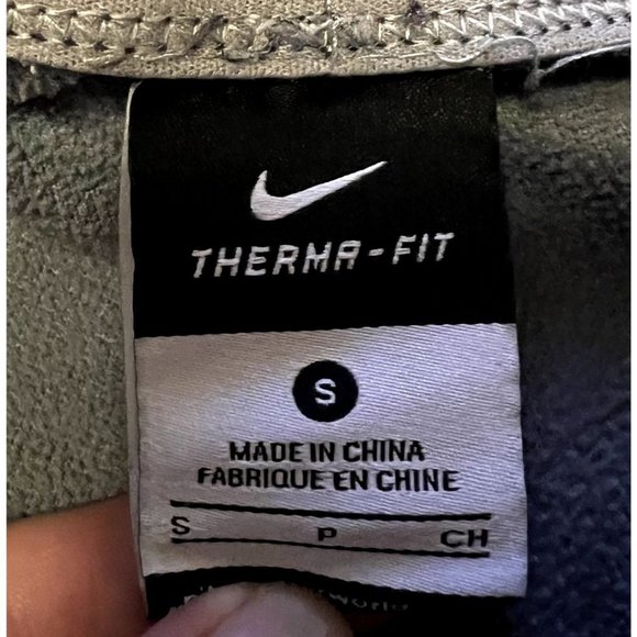 Nike Therma-Fit men's gray sweatpants size small elastic waist - Picture 8 of 8